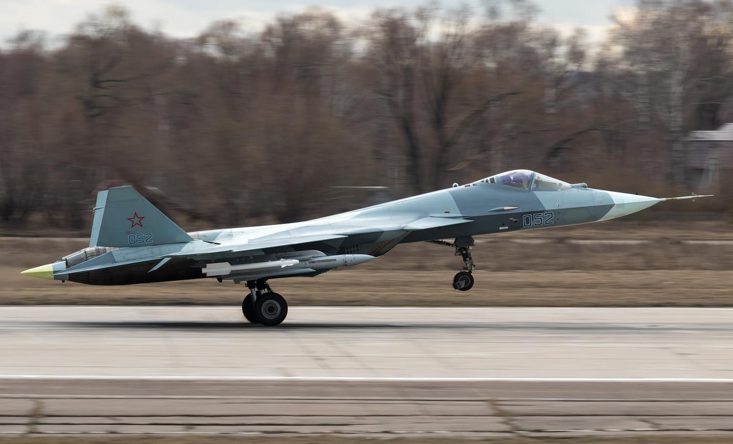 Многоцелевой истребитель Су-57 (ПАК ФА Т-50). - Российская авиация